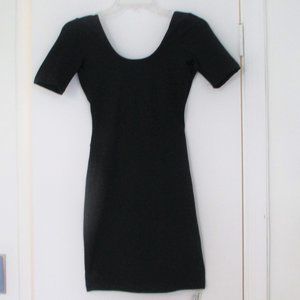 American Apparel: (NWT) Black Mini Dress Sz L
